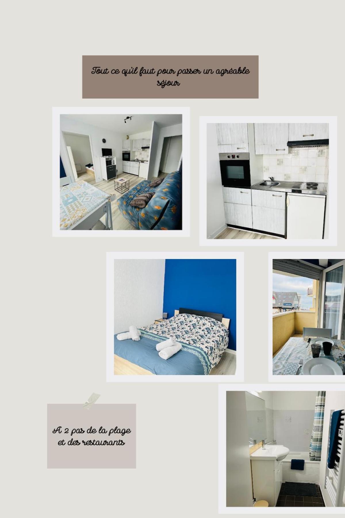 Apartment Trestraou 2p With A Small Sea View